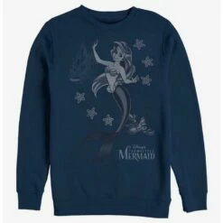 Wholesale 🔥 Disney Little Mermaid Ariel Flash Sweatshirt 👍