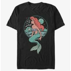 Wholesale 😀 Disney Little Mermaid Moonrise Shipwreck T-Shirt 🎁