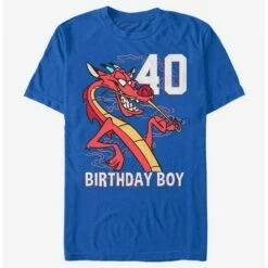 Budget 🤩 Disney Mulan Mushu Forty T-Shirt 🔔