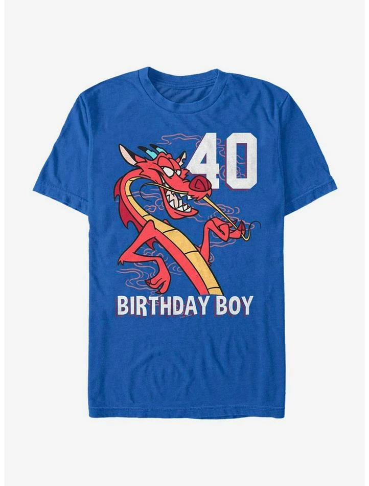 Budget 🤩 Disney Mulan Mushu Forty T-Shirt 🔔