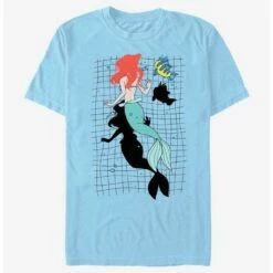 Deals 👏 Disney Little Mermaid Swimming Color T-Shirt 🥰