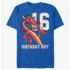 Top 10 🌟 Disney Mulan Mushu Sixteen T-Shirt 🔥
