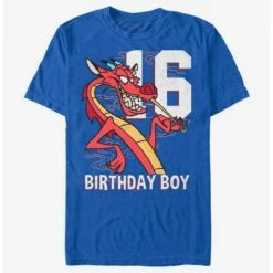 Top 10 🌟 Disney Mulan Mushu Sixteen T-Shirt 🔥