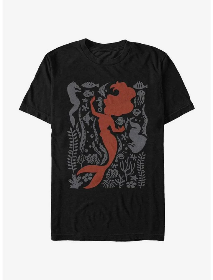 Best deal ๐ Disney Little Mermaid Tapestry T-Shirt ๐