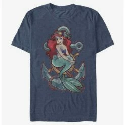 Cheapest 👍 Disney Little Mermaid Anchor T-Shirt 👏