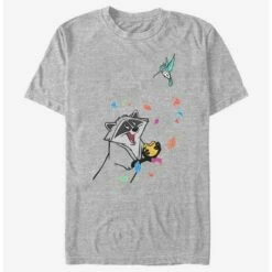 Top 10 👏 Disney Pocahontas Meeko And Flit T-Shirt 👏