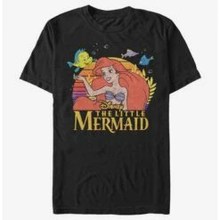 Promo 🥰 Disney Little Mermaid Logo Title T-Shirt ❤️