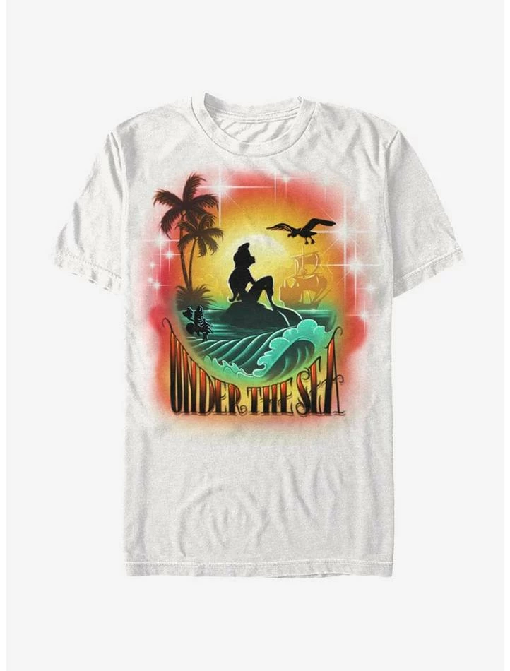 Coupon 🤩 Disney Little Mermaid Under The Sea T-Shirt ✔️