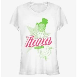 Budget ✨ Disney The Princess and The Frog Tiana Pop 👧 Girls T-Shirt 😀