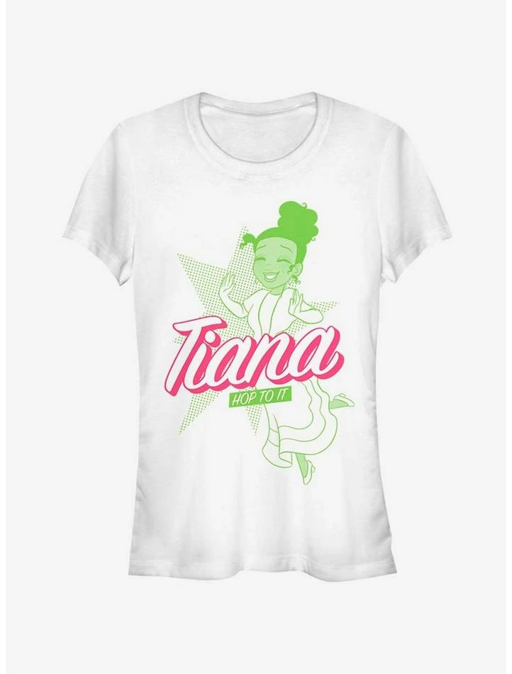 Budget ✨ Disney The Princess and The Frog Tiana Pop 👧 Girls T-Shirt 😀