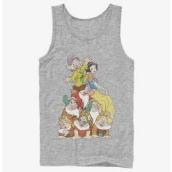 Promo 🧨 Disney Snow White Squad Dwarf Stack Tank 💯