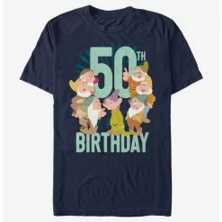 Best deal ❤️ Disney Snow White Dwarves Fifty B-Day T-Shirt ⭐