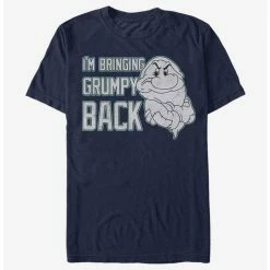 Cheapest 🔥 Disney Snow White Grumpy Back T-Shirt 🤩