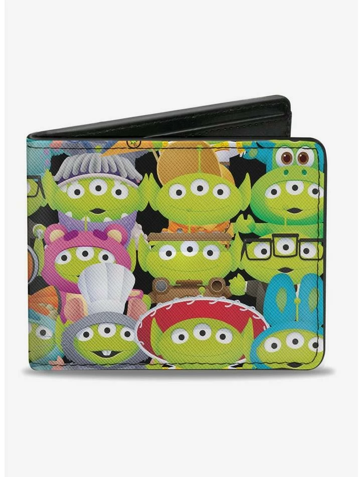 Best deal ๐ Disney Pixar Toy Story Aliens Character Cosplay Mashup Bi-fold Wallet โ