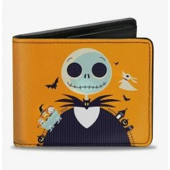 Flash Sale ๐ The Nightmare Before ๐ Christmas Stylized Jack And Sally Ooogie Boogie Bi-fold Wallet ๐ฅฐ