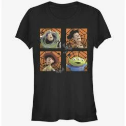 Promo 😉 Disney Pixar Toy Story 🧛 Halloween Four Square 👧 Girls T-Shirt 😀