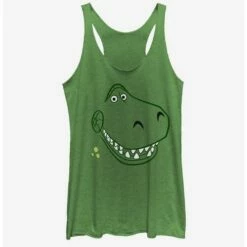 Coupon 🔔 Disney Pixar Toy Story Rex Big Face 👧 Girls Tank 👍