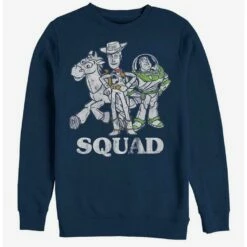 Discount ⌛ Disney Pixar Toy Story Squad Buddies Crew Sweatshirt ✔️