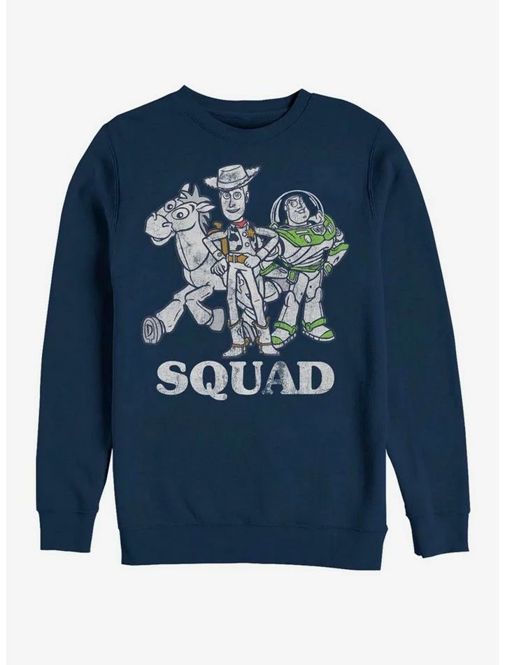 Discount ⌛ Disney Pixar Toy Story Squad Buddies Crew Sweatshirt ✔️