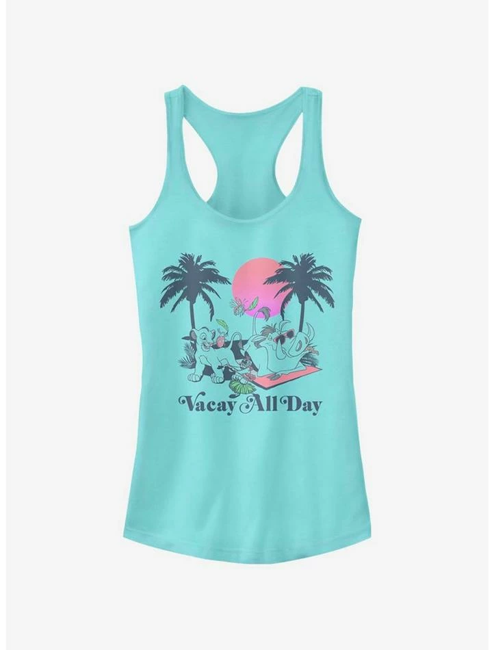 Deals 🔔 Disney The Lion King Vacay 👧 Girls Tank ✔️