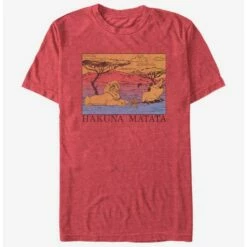 Best reviews of 🎉 Disney The Lion King Hakuna Lines T-Shirt 💯