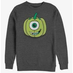 Brand new 🌟 Disney Pixar Monsters University Mike Pumpkin Crew Sweatshirt 🔔
