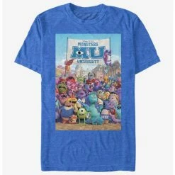 Hot Sale 🛒 Disney Pixar Monsters University Mu Poster T-Shirt 🌟