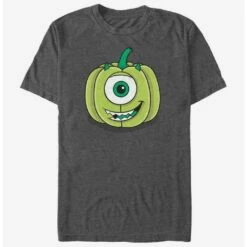 Best Pirce 🤩 Disney Pixar Monsters University Mike Pumpkin T-Shirt 🤩