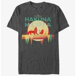 Hot Sale 😀 Disney The Lion King Hakuna Matata Paper Cut T-Shirt ❤️