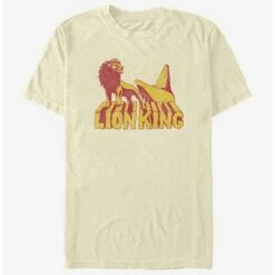Best Sale ✨ Disney The Lion King Stone Letters T-Shirt 🧨