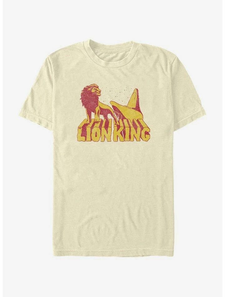 Best Sale โจ Disney The Lion King Stone Letters T-Shirt ๐งจ