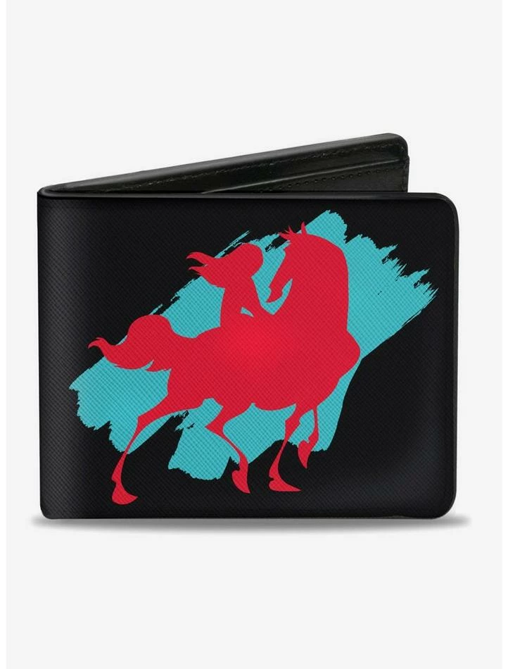 Best Pirce ๐ฅ Disney Mulan Red Horse Bifold Wallet โ