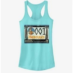 Budget 💯 Disney Hercules Running Herc 👧 Girls Tank 😍