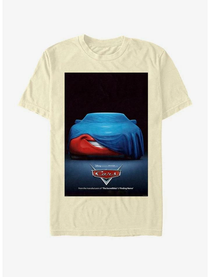 Best Pirce 🔥 Disney Pixar Cars Movie Poster T-Shirt ⭐