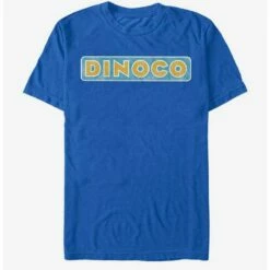 Discount 🔔 Disney Pixar Cars Dinoco Logo T-Shirt 👍