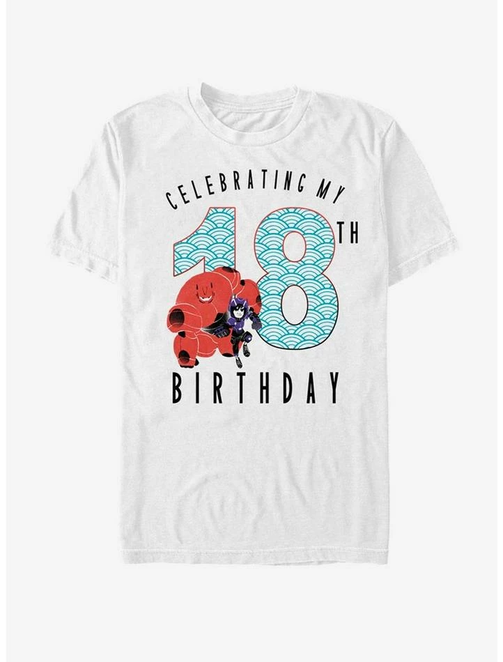 Wholesale โญ Disney Pixar Big Hero 6 Baymax 18 Years T-Shirt โจ