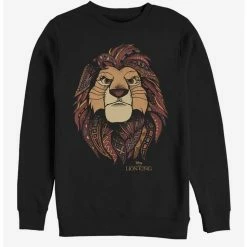 Wholesale 🔔 Disney The Lion King Ornate Crew Sweatshirt ✔️
