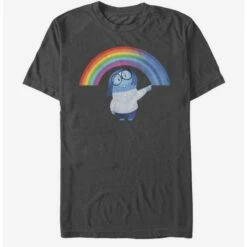 Buy 🔥 Disney Pixar Inside Out Sadness Rainbow T-Shirt 😉