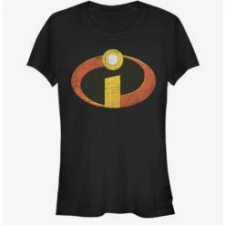 Top 10 ⭐ Disney Pixar The Incredibles Distressed Logo 👧 Girls T-Shirt ✨