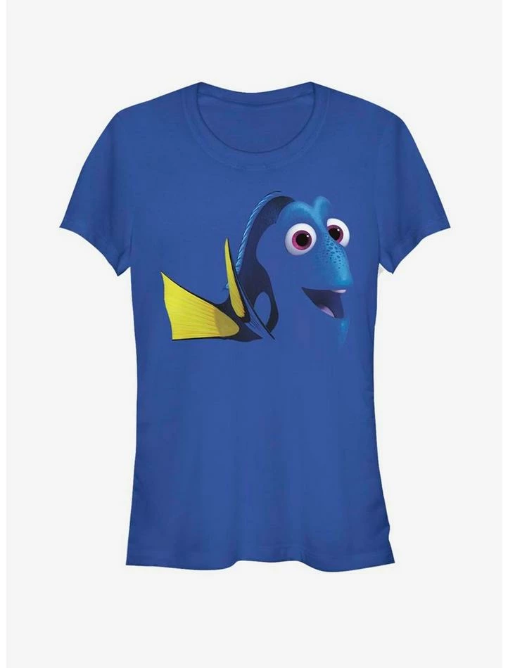 Brand new ๐ Disney Pixar Finding Dory Dory Blue ๐ง Girls T-Shirt ๐งจ
