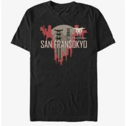 Promo 👍 Disney Pixar Big Hero 6 San Fransokyo Visit T-Shirt 👍