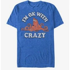 Wholesale 🔥 Disney Pixar Finding Dory Ok With Crazy T-Shirt 🥰