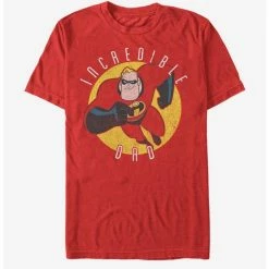 Best reviews of ✔️ Disney Pixar The Incredibles Incredible Dad T-Shirt 💯