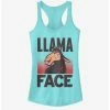 Best Sale 💯 Disney The Emperor'S New Groove Llama Face 👧 Girls Tank 🛒