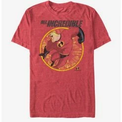 Outlet 🔥 Disney Pixar The Incredibles Bob Parr Mr. Incredible T-Shirt ❤️