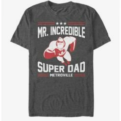 Hot Sale 🌟 Disney Pixar The Incredibles Sporty Super Dad T-Shirt 😀
