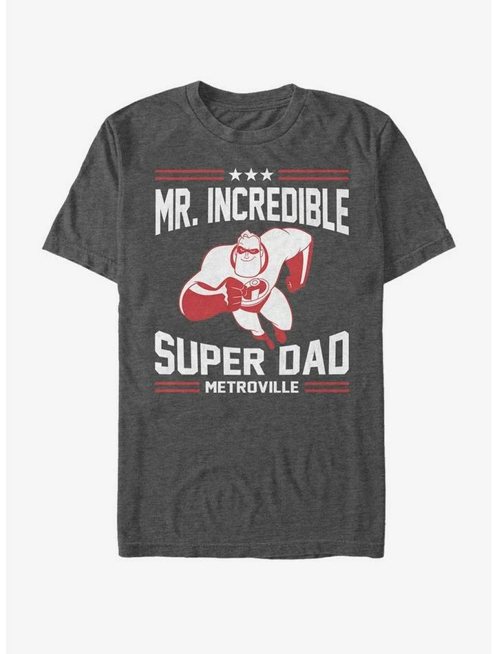 Hot Sale ๐ Disney Pixar The Incredibles Sporty Super Dad T-Shirt ๐