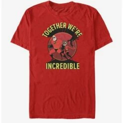Best Pirce ✔️ Disney Pixar The Incredibles Togerther We'Re Incredible T-Shirt 🌟