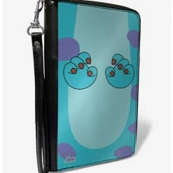 Best deal ✨ Disney Pixar Monsters, Inc. Sulley Body 👩 Womens Zip Around Wallet 👍