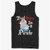 New 🔔 Disney Peter Pan Smee Pirate Tank 😉